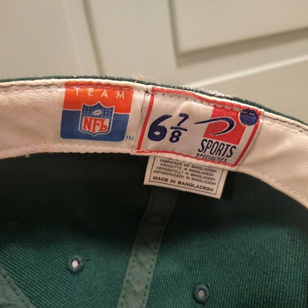 VTG Green‎ Bay Packers Sports Specialties NFL Football Fitted Size 6 7/8 Hat Cap